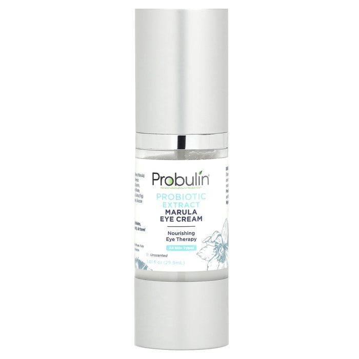 Probulin, Probiotic Extract Marula Eye Cream, Unscented, 1.01 fl oz (29.9 ml)