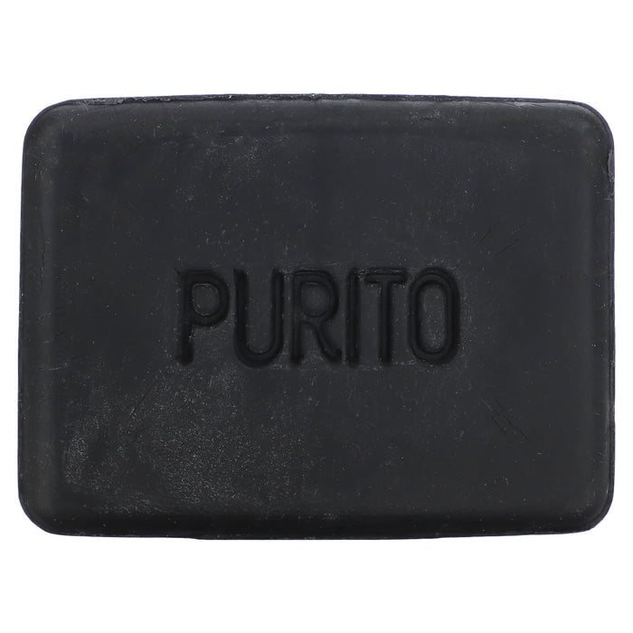 Purito, Re:fresh Cleansing Bar, Charcoal + Sea Kelp, Fragrance Free, 3.52 oz (100 g)