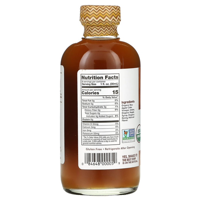 Vermont Village, Apple Cider Vinegar, Turmeric & Honey, 8 fl oz (236 ml)