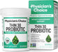 Physician'S CHOICE Probiotics for Weight Management & Bloating - 6 Probiotic Strains - Prebiotics - Key Ingredient Cayenne & Green Tea - Supports Gut Health - Weight Management for Women & Men - 30 CT