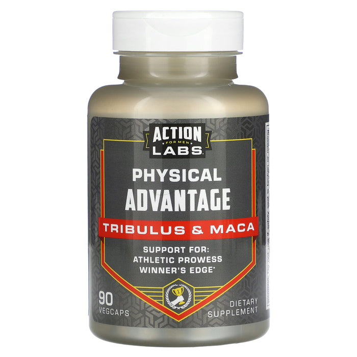 Action Labs, For Men, Physical Advantage, Tribulus & Maca, 90 Vegcaps