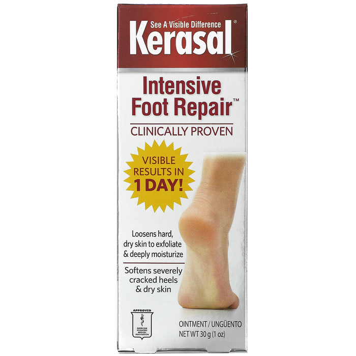 Kerasal, Intensive Foot Repair Ointment, 1 oz (30 g)