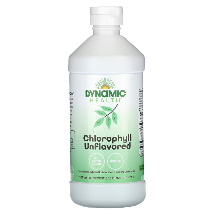 Dynamic Health, Chlorophyll, Unflavored, 16 fl oz (473 ml)