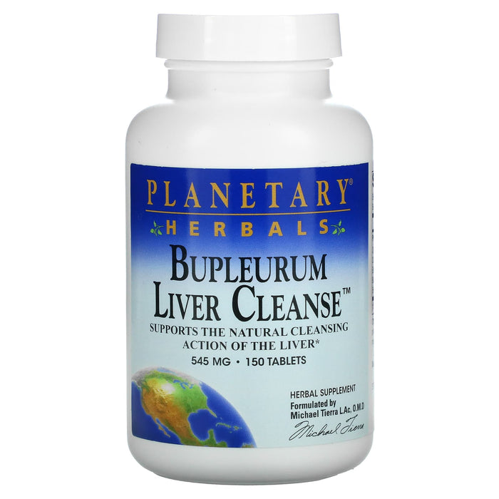 Planetary Herbals, Bupleurum Liver Cleanse, 272 mg, 150 Tablets