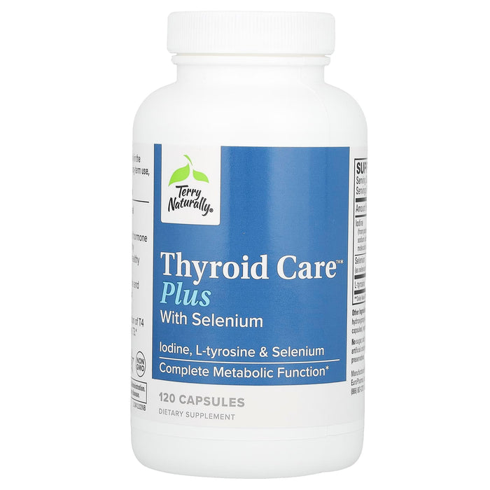 Terry Naturally, Thyroid Care Plus with Selenium, 120 Capsules