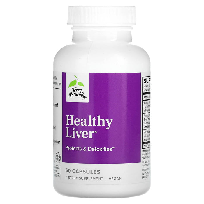 Terry Naturally, Healthy Liver, 60 Capsules