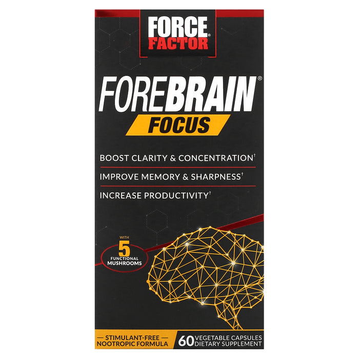 Force Factor, Forebrain, 30 Capsules