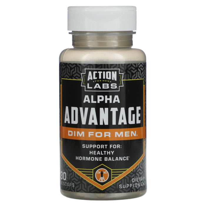 Action Labs, Alpha Advantage, Dim For Men, 30 Vegcaps