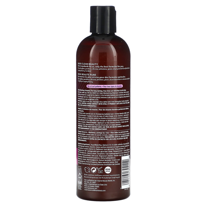 Hask Beauty, Curl Care, Moisturizing Shampoo, 12 fl oz (355 ml)