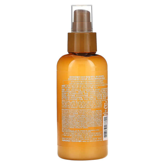 Nature Republic, Argan Essential Hair No Wash Treatment, 5.41 fl oz (160 ml)