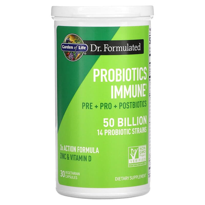 Garden of Life, Probiotics Immune, 50 Billion, 30 Vegetarian Capsules