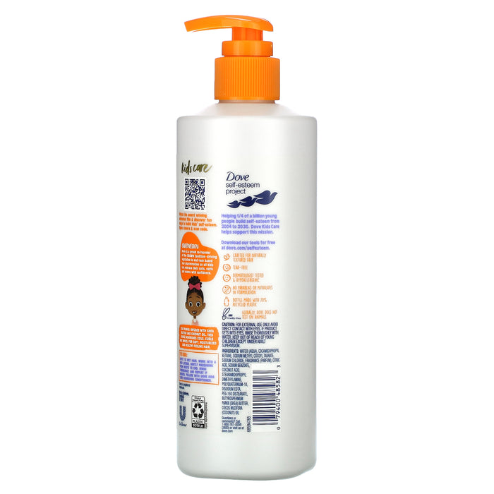 Dove, Kids Care, Moisturizing Shampoo, For Coils, Curls and Waves, 17.5 fl oz (518 ml)