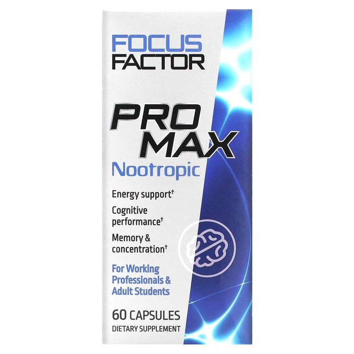 Focus Factor, Pro Max Nootropic, 60 Capsules