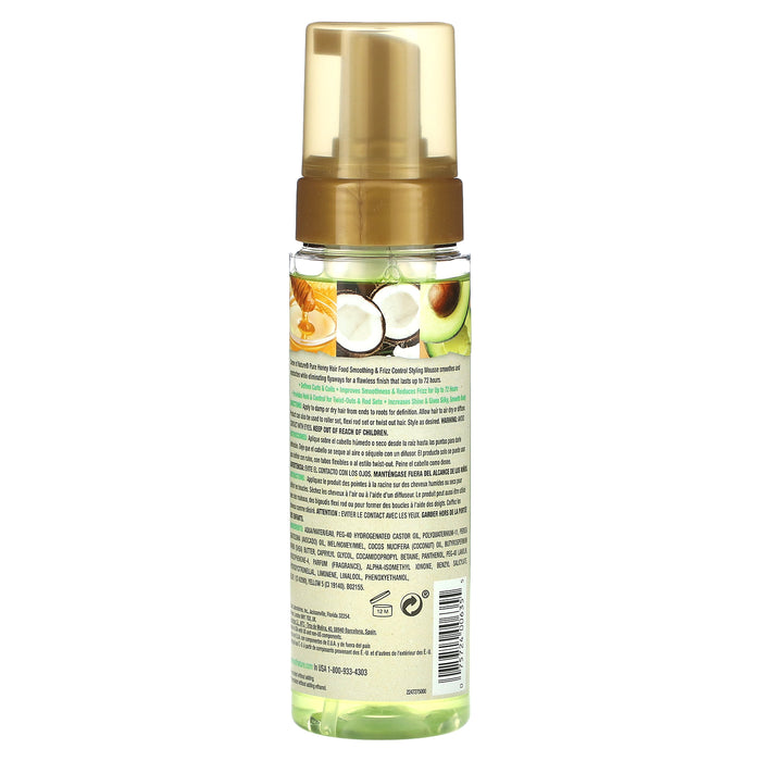 Creme Of Nature, Pure Honey, Hair Food, Styling Mousse, 7 fl oz (207 ml)