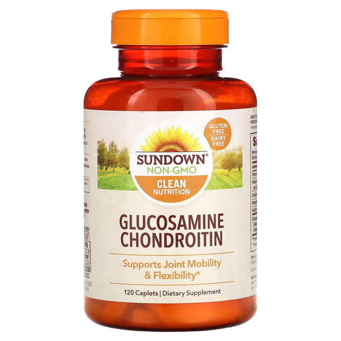 Sundown Naturals, Glucosamine Chondroitin, 120 Caplets