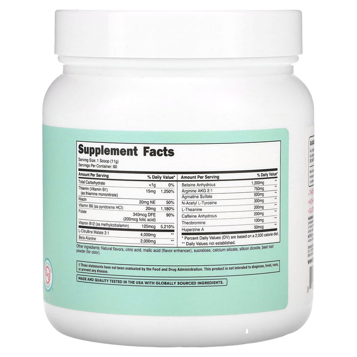 Nutricost, Women, Pre-Workout Complex With B-Vitamins & Folate, Watermelon, 1.5 lb (678 g)