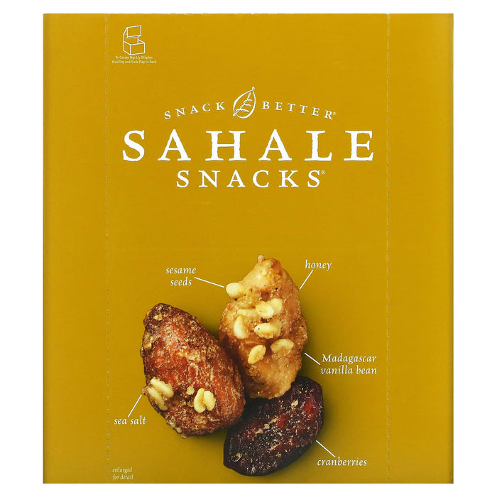 Sahale Snacks, Glazed Mix, Maple Pecans, 9 Packs, 1.5 oz (42.5 g) Each
