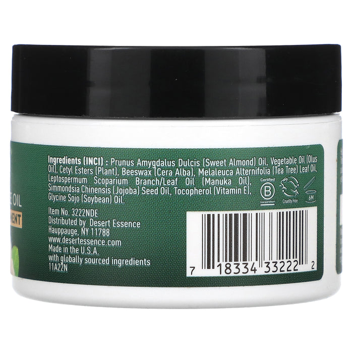 Desert Essence, Therapeutic Skin Ointment, Manuka Oil & Tea Tree Oil, 1 fl oz (29.5 ml)