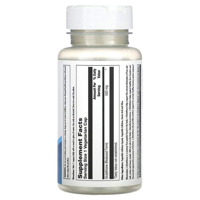 KAL, L-Glutathione SR, 500 mg, 30 VegCaps