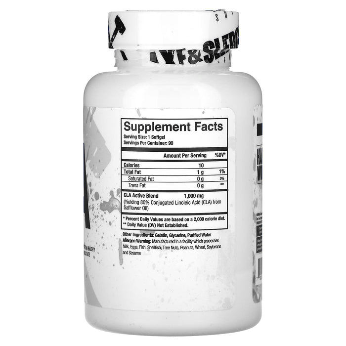 Axe & Sledge Supplements, Basics, CLA, 1,000 mg, 90 Softgels