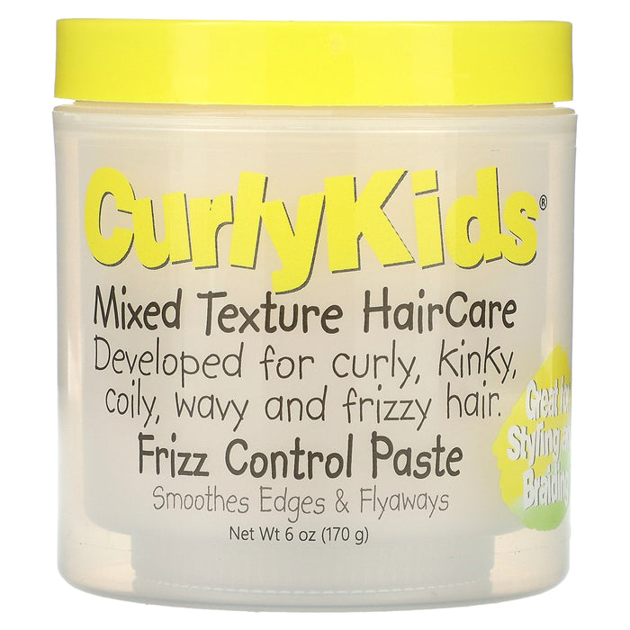 CurlyKids, Mixed Texture Hair Care, Frizz Control Paste, 6 oz (170 g)