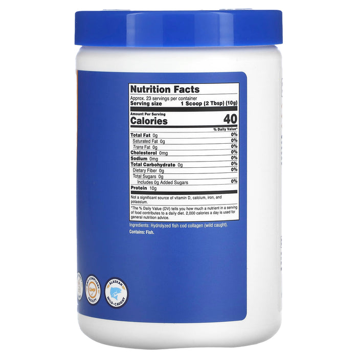 Nutricost, Marine Collagen, Unflavored, 8 oz (227 g)