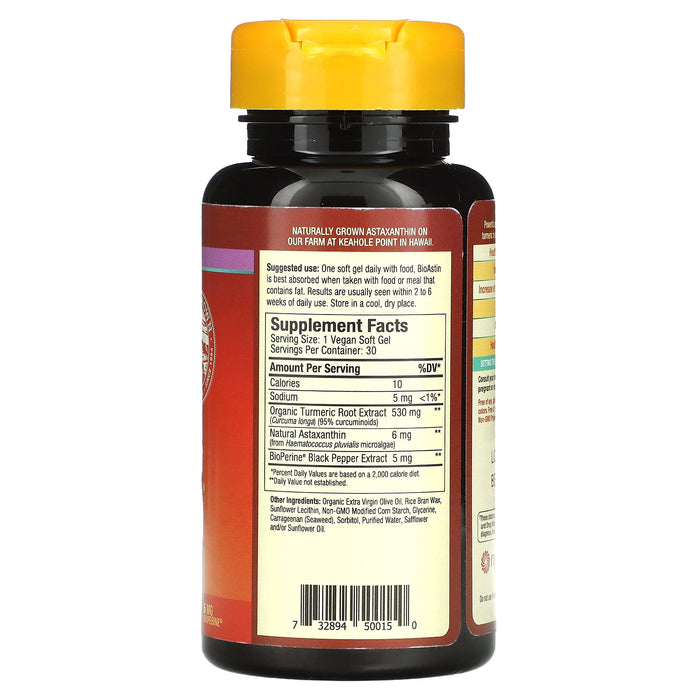 Nutrex Hawaii, BioAstin, Hawaiian Astaxanthin, 4 mg, 60 Soft Gels