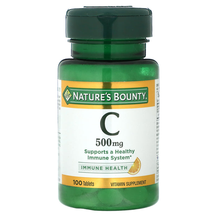 Nature's Bounty, Vitamin C, 500 mg, 100 Tablets