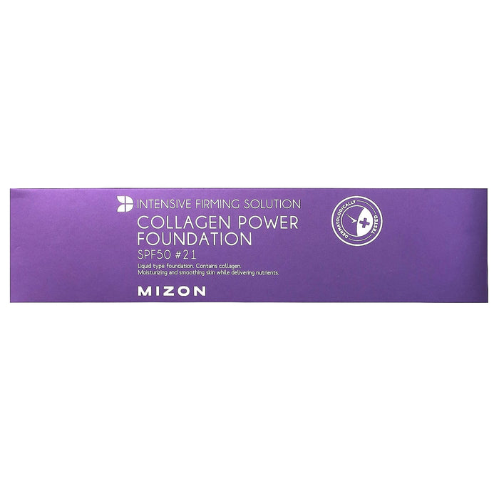 Mizon, Collagen Power Foundation, SPF50, #21, 3.52 oz (100 g)