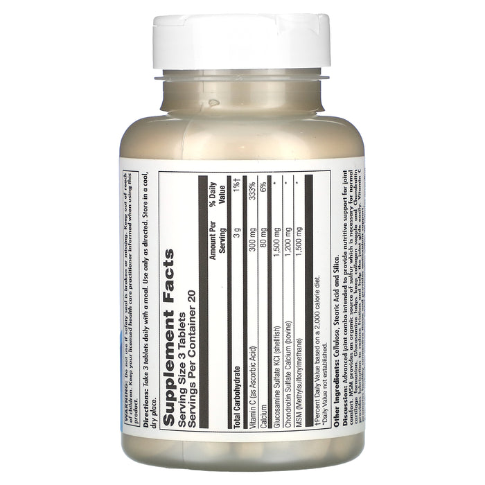 KAL, Glucosamine Chondroitin MSM, 60 Tablets