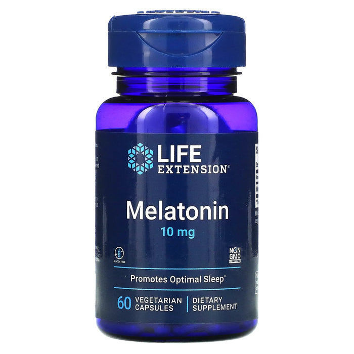 Life Extension, Melatonin, 3 mg, 60 Vegetarian Capsules