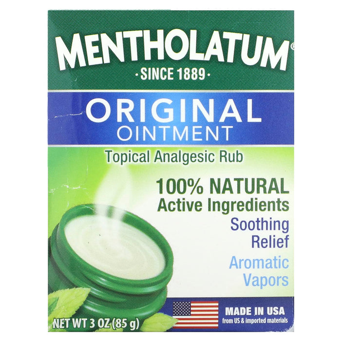 Mentholatum, Original Ointment, 3 oz (85 g)