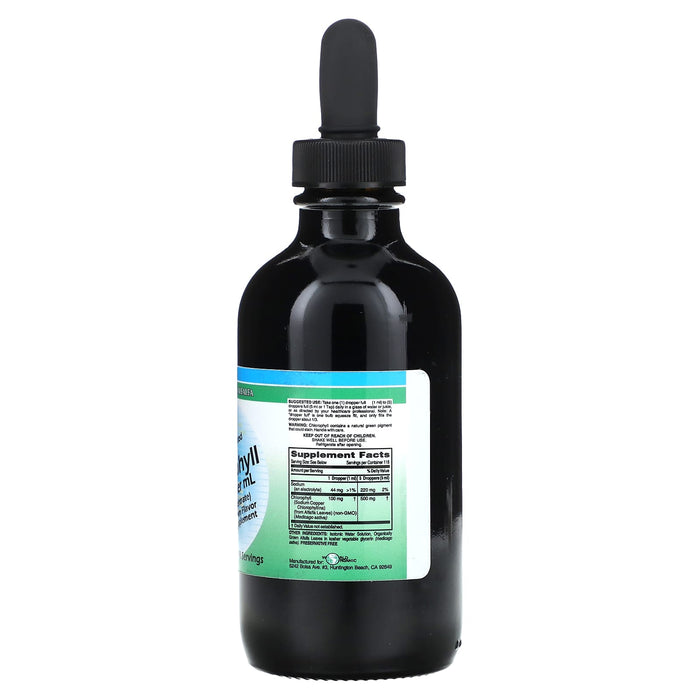 World Organic, Ultra Concentrated Liquid Chlorophyll, 100 mg , 4 fl oz (118 ml)