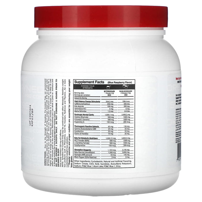 Metabolic Nutrition, Synedrex, Pre-Contest Prep, Green Apple, 14.8 oz (420 g)