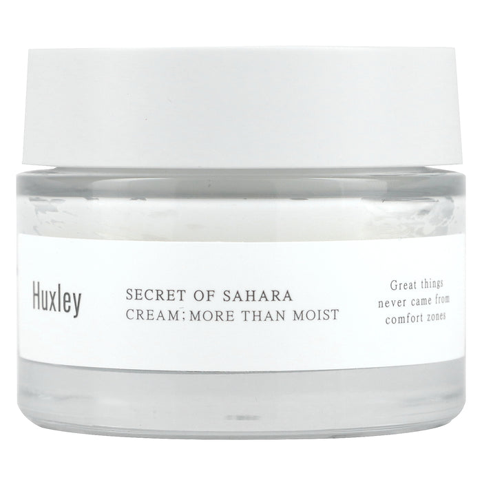 Huxley, Secret of Sahara, Cream, More Than Moist, 1.69 fl oz (50 ml)