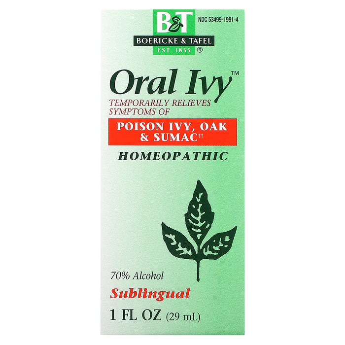 Boericke & Tafel, Oral Ivy, 1 fl oz (29 ml)