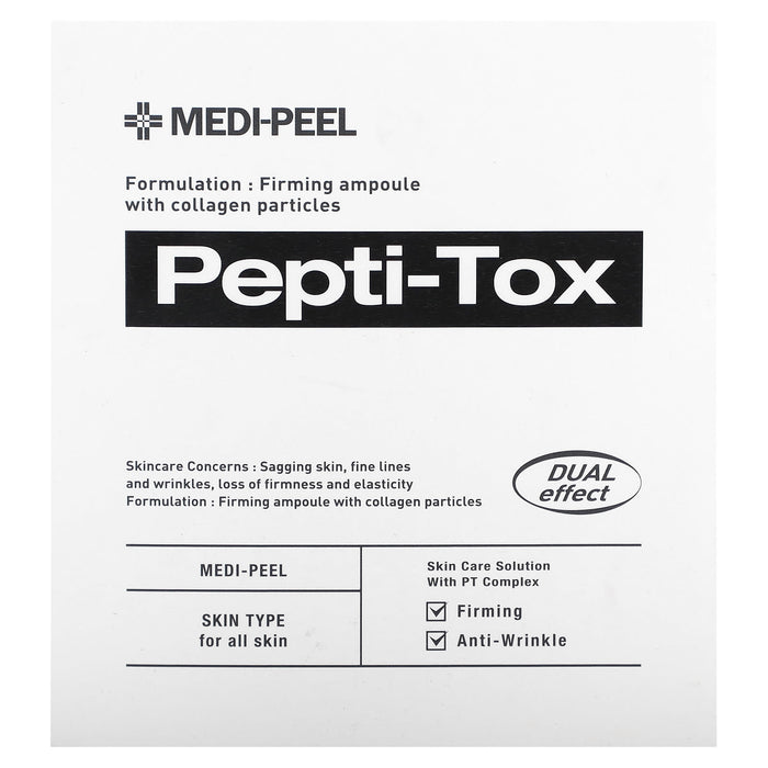 Medi-Peel, Pepti-Tox, Firming Ampoule With Collagen Particles, 1.18 fl oz (35 ml)