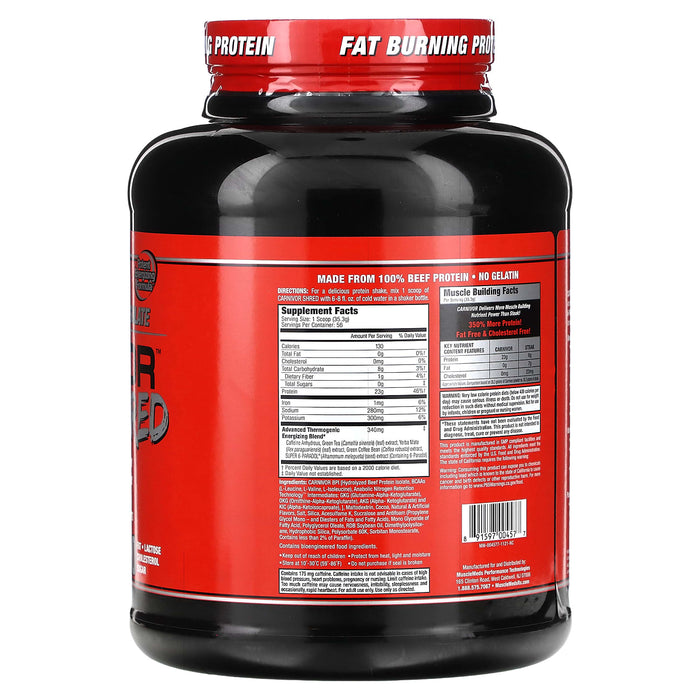 MuscleMeds, Carnivor Shred, Hydrolyzed Protein, Chocolate, 4.35 lbs (1,977 g)