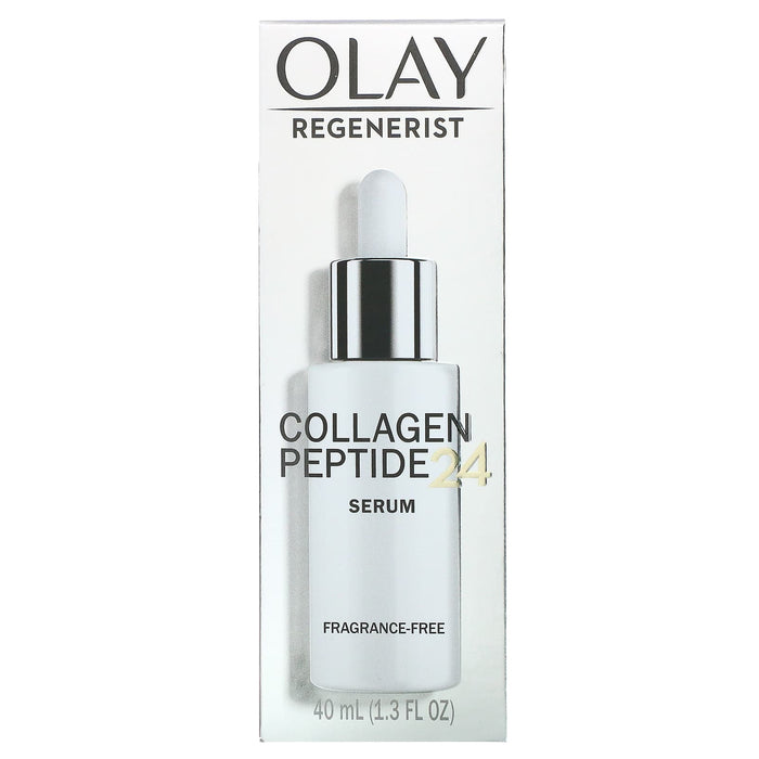 Olay, Regenerist, Collagen Peptide 24, Serum, Fragrance-Free, 1.3 fl oz (40 ml)
