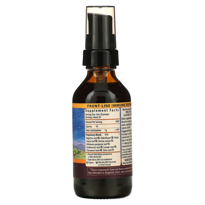 WishGarden Herbs, Kick-Ass Immune, Activator, 2 fl oz (59 ml)
