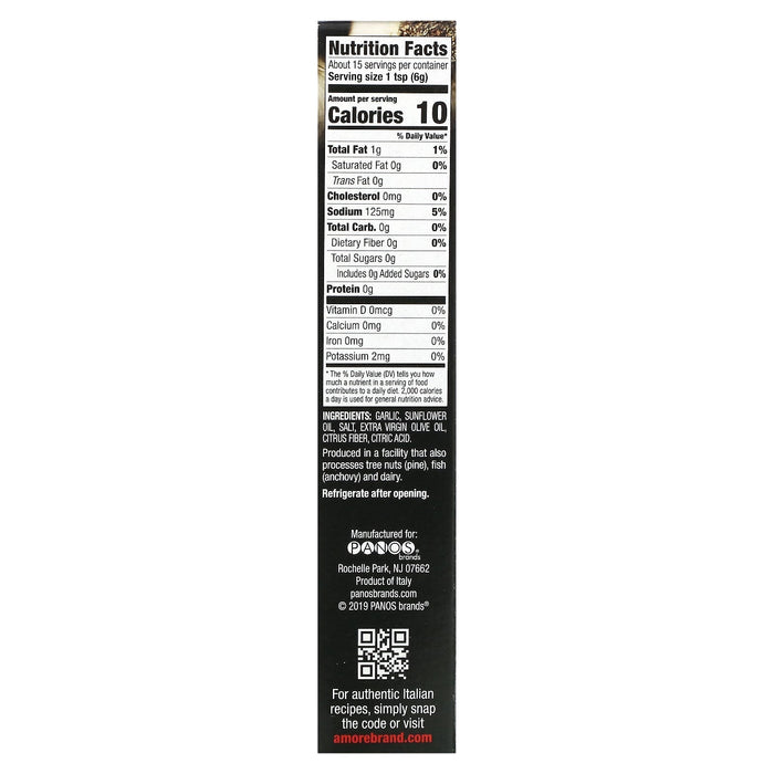 Amore, Anchovy Paste, 1.6 oz (44 g)