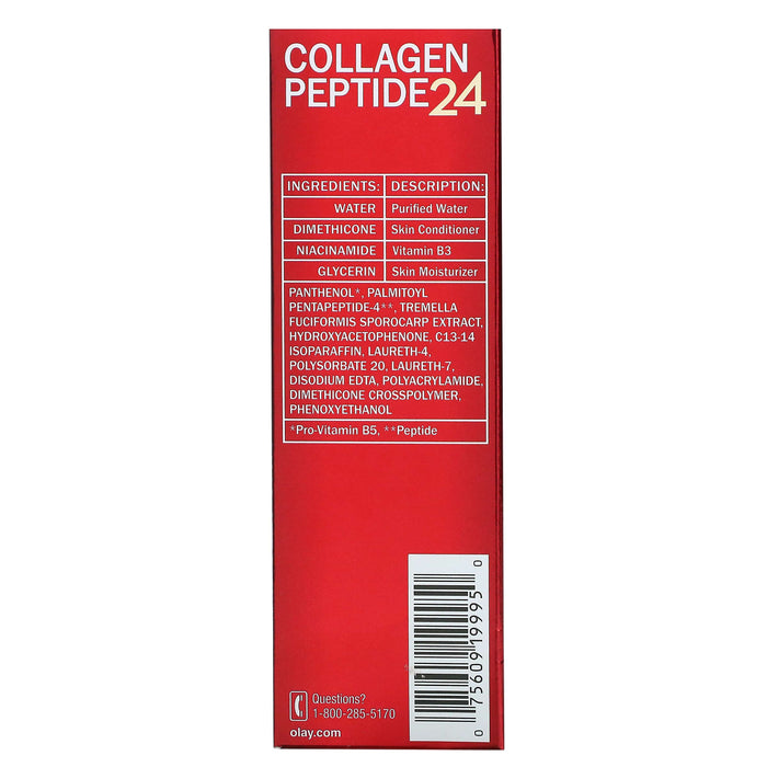 Olay, Regenerist, Collagen Peptide 24, Serum, Fragrance-Free, 1.3 fl oz (40 ml)