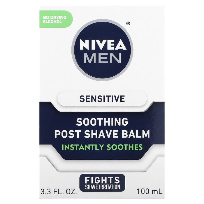 Nivea, Men, Soothing Post Shave Balm, Sensitive, 3.3 fl oz (100 ml)