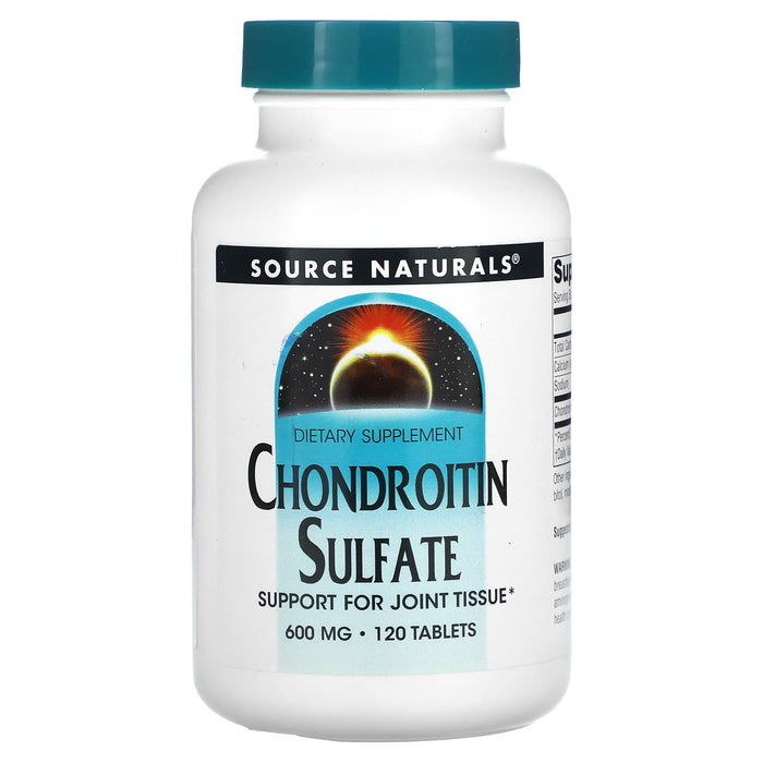 Source Naturals, Chondroitin Sulfate, 600 mg, 120 Tablets