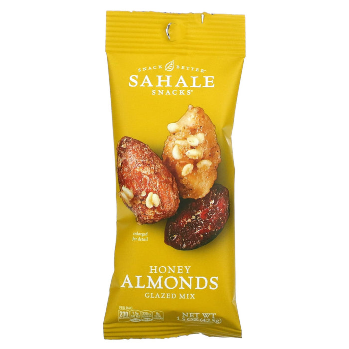 Sahale Snacks, Glazed Mix, Pomegranate Vanilla Flavored Cashews, 9 Packs, 1.5 oz (42.5 g) Each