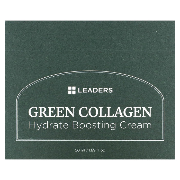 Leaders, Green Collagen Hydrate Boosting Cream, 1.69 fl oz (50 ml)