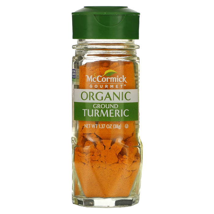 McCormick Gourmet, Organic, Ground Turmeric, 1.37 oz (38 g)