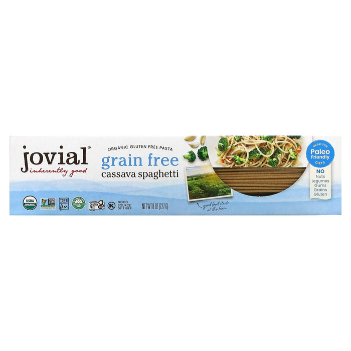 Jovial, Organic Grain Free Pasta, Cassava Penne, 8 oz (227 g)