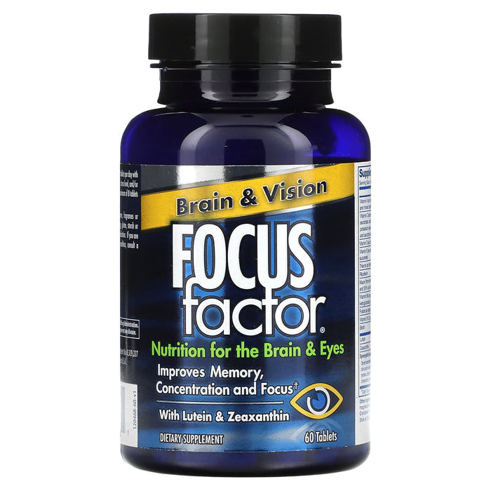 Focus Factor, Brain & Vision, 60 Tablets
