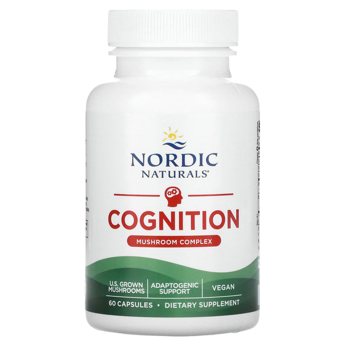 Nordic Naturals, Cognition Mushroom Complex, 60 Capsules